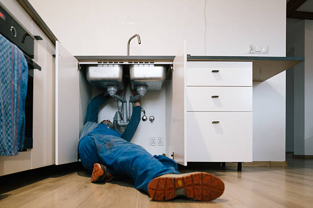 Professional Drain Cleaning technician working in Atlantic, IA